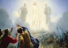 "Transfiguration of Jesus," 1872, by Carl Bloch (Artvee)