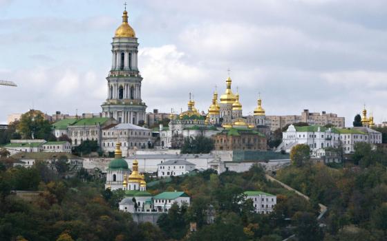 The Monastery of the Caves, also known as Kyiv-Pechersk Lavra, one of the holiest sites of Eastern Orthodox Christians, is seen in Kyiv, Ukraine, Wednesday, Oct. 10, 2007. (AP Photo/Efrem Lukatsky, File)
